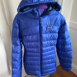Patagonia Vibrant Blue Puffer Jacket size S